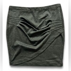 Element Gray Pencil Mini Skirt
